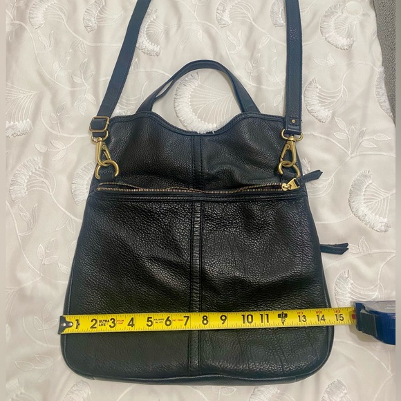 Fossil Erin Foldover Crossbody Tote Bag - Picture 6 of 10